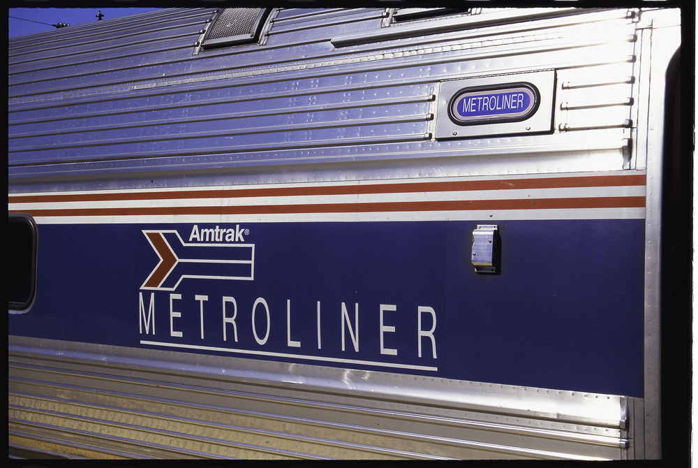 side view of Metroliner