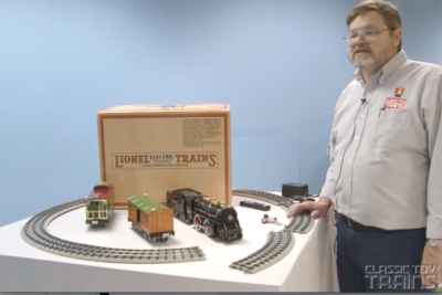 MTH Standard gauge no. 384 passenger set video