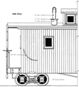Build the No. 111 Tionesta caboose in 1:20.3 scale