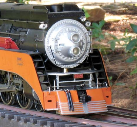 front face of train