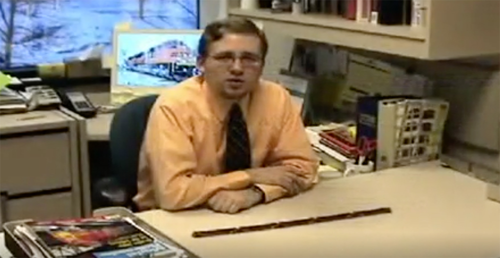 Cody Grivno in his office