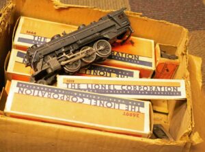 what are my old trains worth box of Lionel