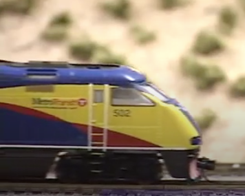 Video: Athearn Trains N scale F59PHI and cars