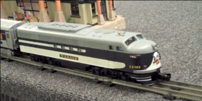 Video: Lionel’s O gauge Wabash passenger set