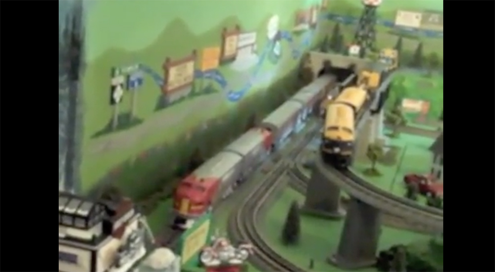 Harley Layow O gauge layout