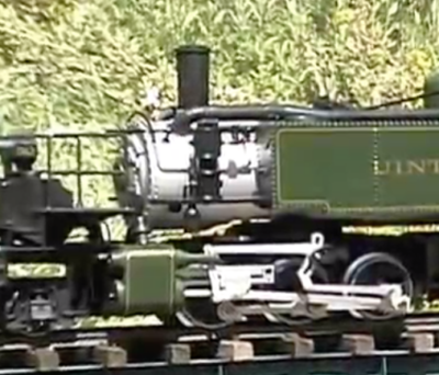 VIDEO: LGB Uintah No 50 2-6-6-2T locomotive