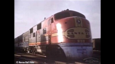 Steam and diesel on Santa Fe’s Surf Line