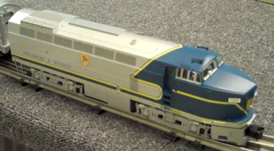 Video: Lionel O gauge Baldwin RF-16 diesel set