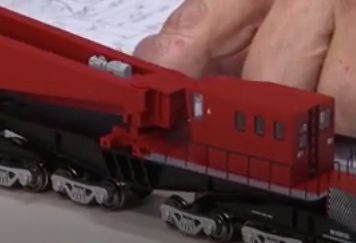 Video: Bachmann Trains HO scale Schnabel car