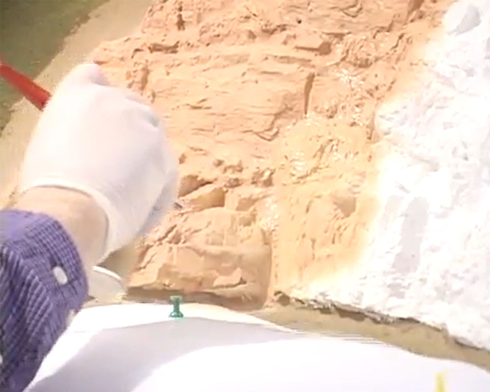 Hand painting scenery