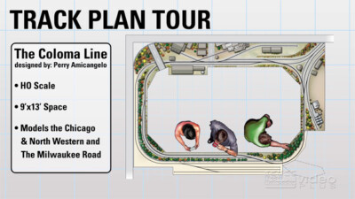 3D Track Plan: The HO scale Coloma Plan