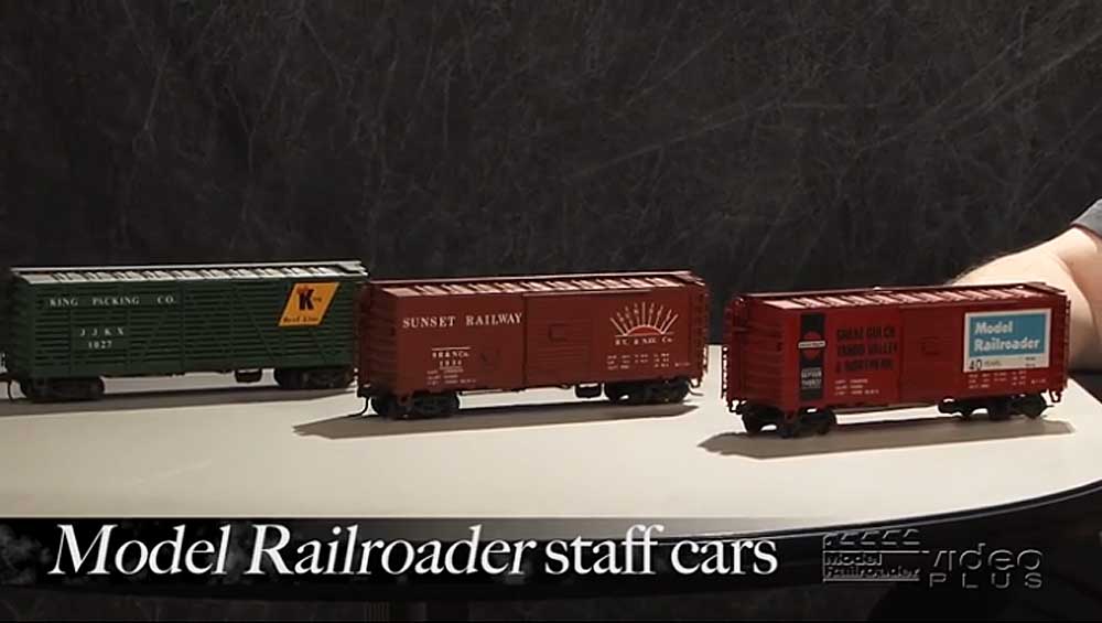 Model boxcars