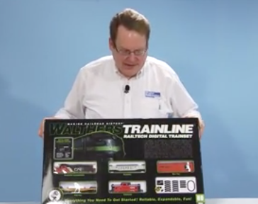 Video: Walthers Trainline HO scale Railtech DCC model train set