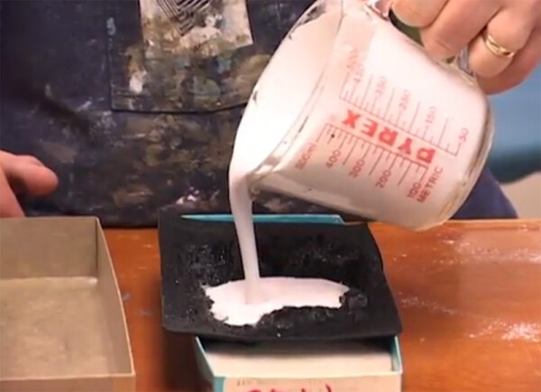 How to cast plaster rocks for model railroad scenery - Trains