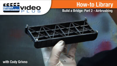 Thin Branch Series: Build a Bridge part 2 – Airbrushing