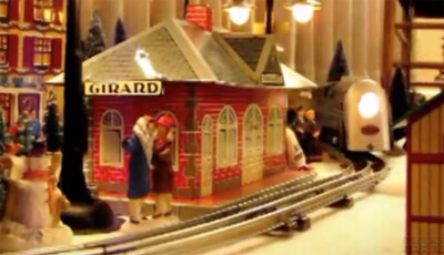 David Smith’s O gauge holiday display