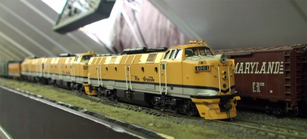 Division Point brass Denver & Rio Grande Western Krauss-Maffei ML-4000s