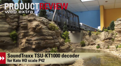 Video: SoundTraxx KT-1000 DCC sound decoder for Kato HO scale P42