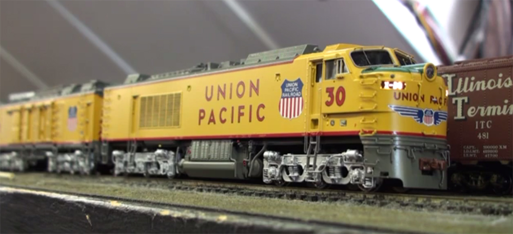 Overland Models Union Pacific Big Blow turbine