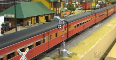 Video: O scale Southern Pacific Tehachapi Division model railroad