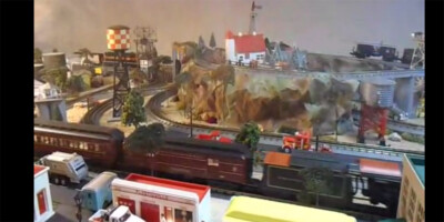 2014 O-gauge MTH layout