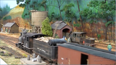 Video: On30 scale Fernwood Lumber Co RR