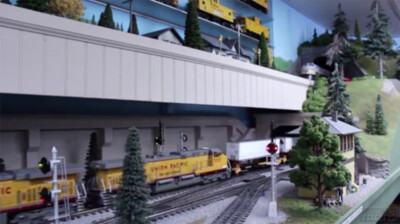 O gauge layout is inspired by the spirit of the West