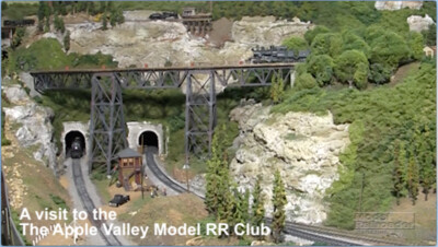 Video: The Apple Valley Model Railroad Club