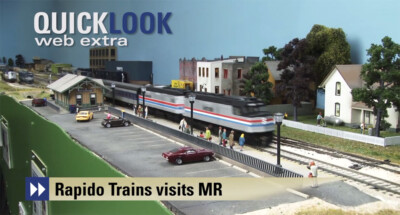 Video: Rapido Trains visits Model Railroader magazine