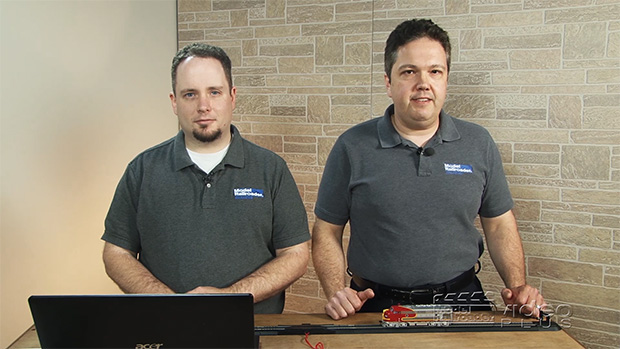 Dana Kawala and Ben Lake demonstrating JMRI (Java Model Railroad Interface).