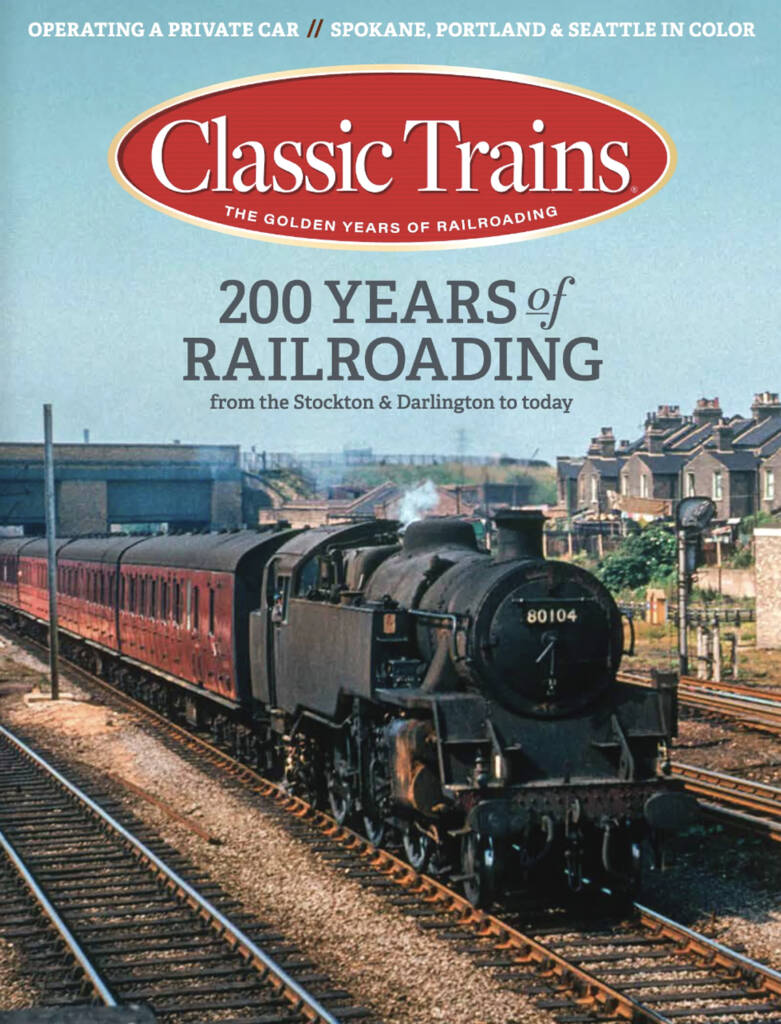 The summer 2025 cover of Classic Trains