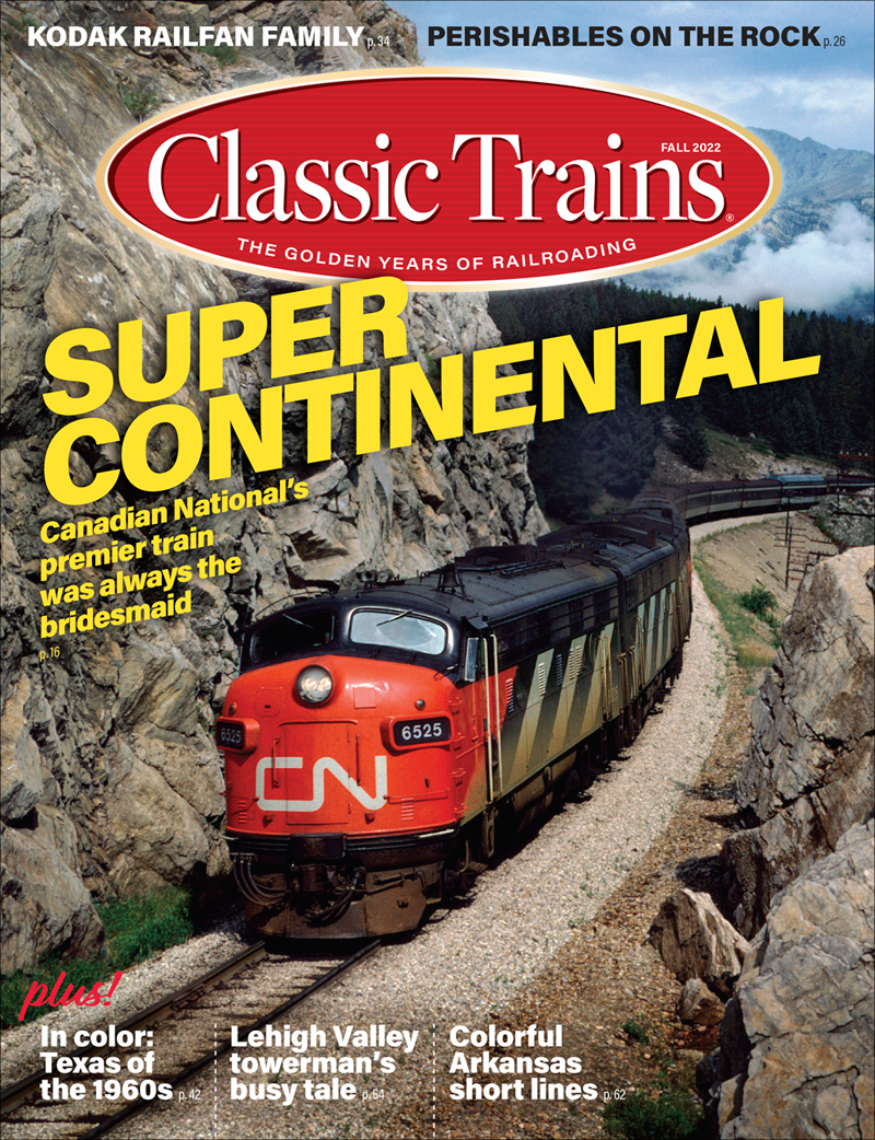 Classic Trains Issue Cover