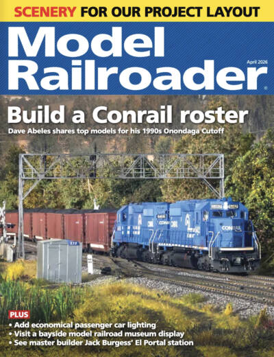 Model Railroader Issue Cover