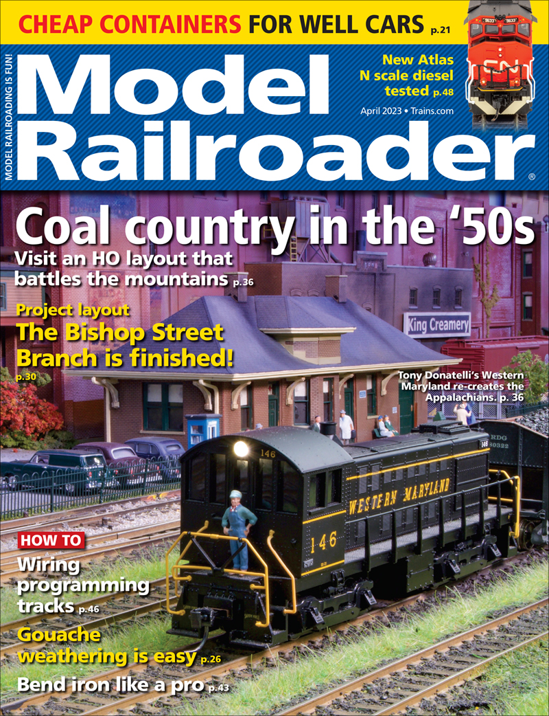 Model Railroader Issue Cover