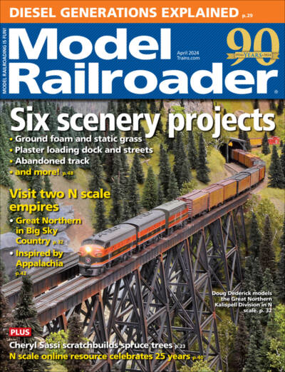 Model Railroader Issue Cover