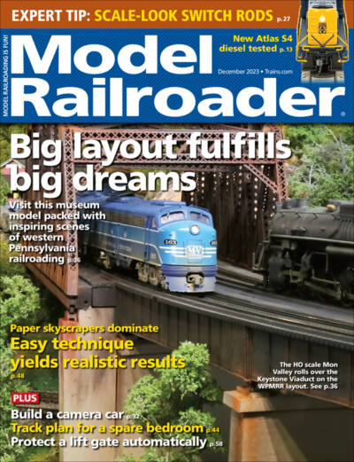 Model Railroader Issue Cover