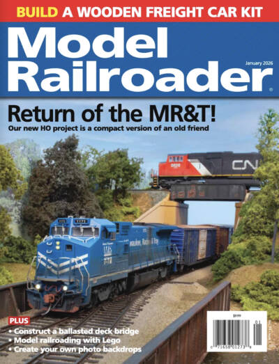 Model Railroader Issue Cover