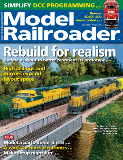 Model Railroader Issue Cover