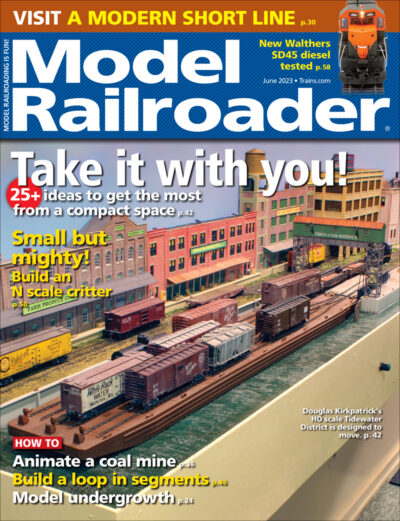 Model Railroader Issue Cover