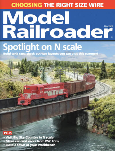 Model Railroader Issue Cover
