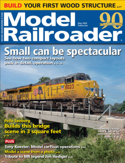 Model Railroader Issue Cover