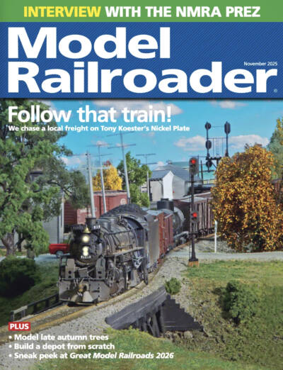 Model Railroader Issue Cover