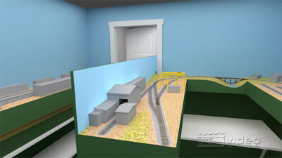 3D Track Plans: The HO scale Georgia Northeastern RR