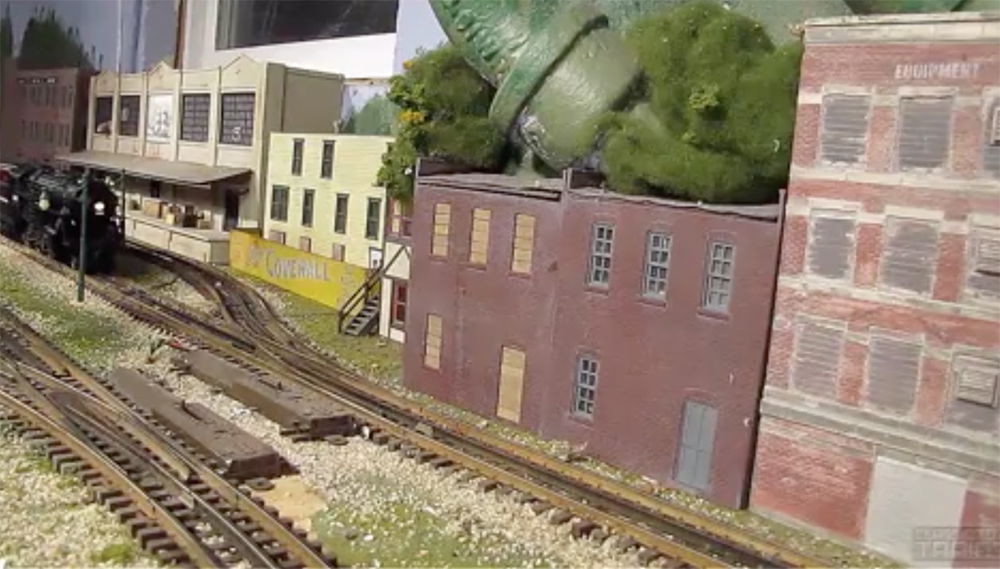 A video of Stu Granlik's O gauge layout