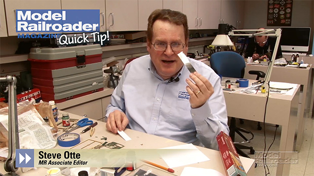 Steve Otte at his workbench