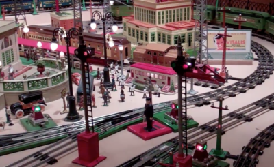 Frank Kamian’s Standard and O gauge layout