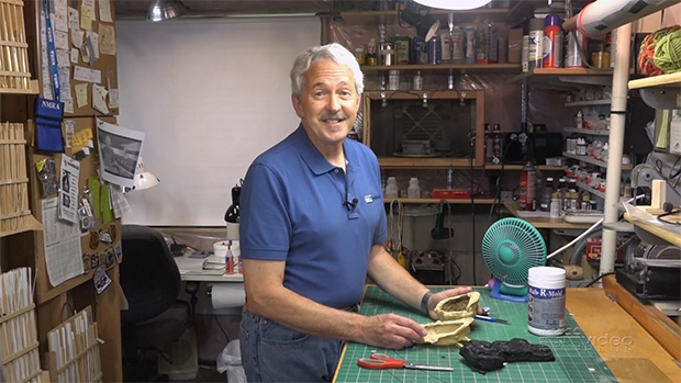 Gerry Leone in his workshop