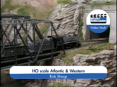 MRVP Video Vault – Layout Tour: Rick Shoup’s HO scale Atlantic & Western