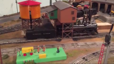 A layout of a Lionel lifetime