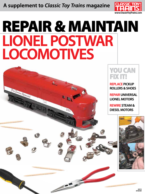How to repair and maintain Lionel postwar locomotives